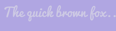 Image with Font Color CDC9E4 and Background Color B0A6E2